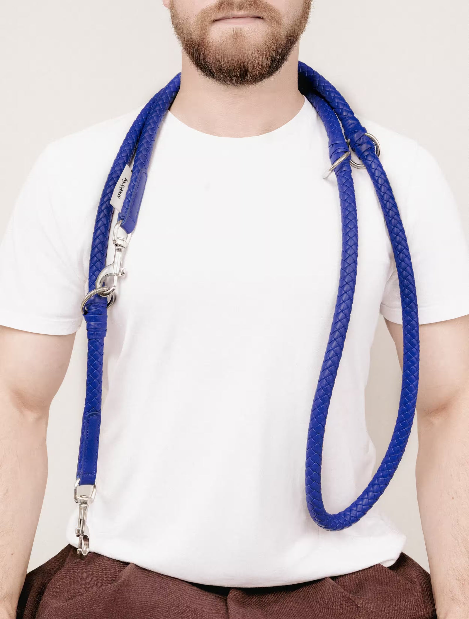 Refined Flexibility: The Poseidon Leash in Signature Blue