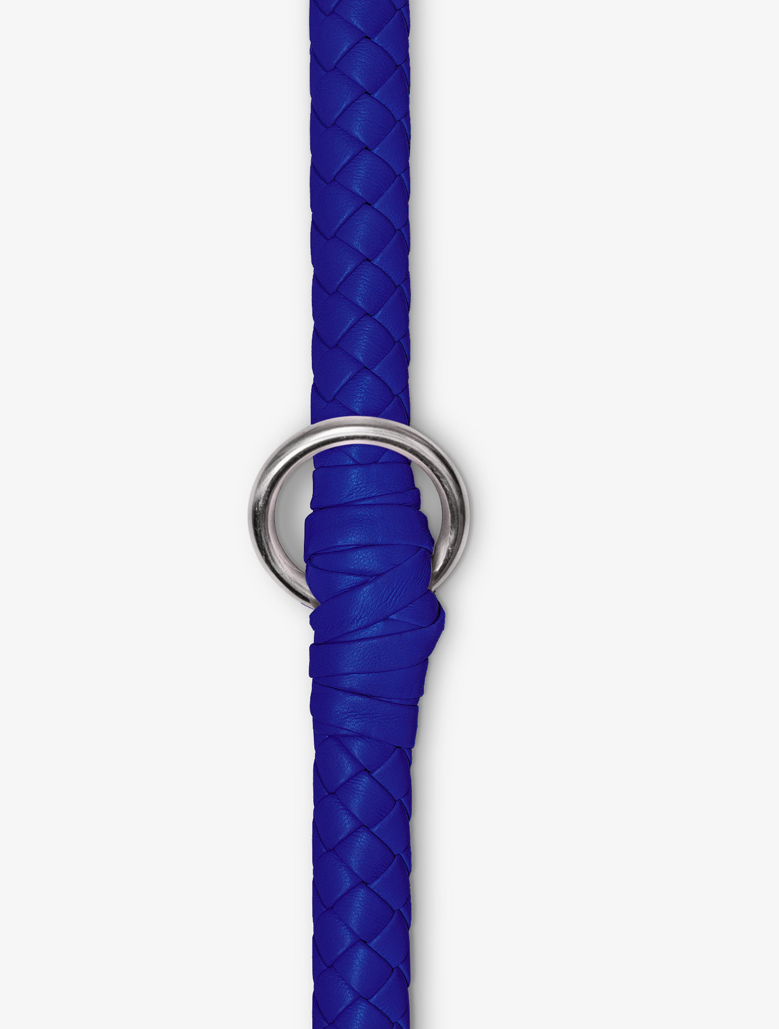 Poseidon - geflochtene Hundeleine in Signature Blau