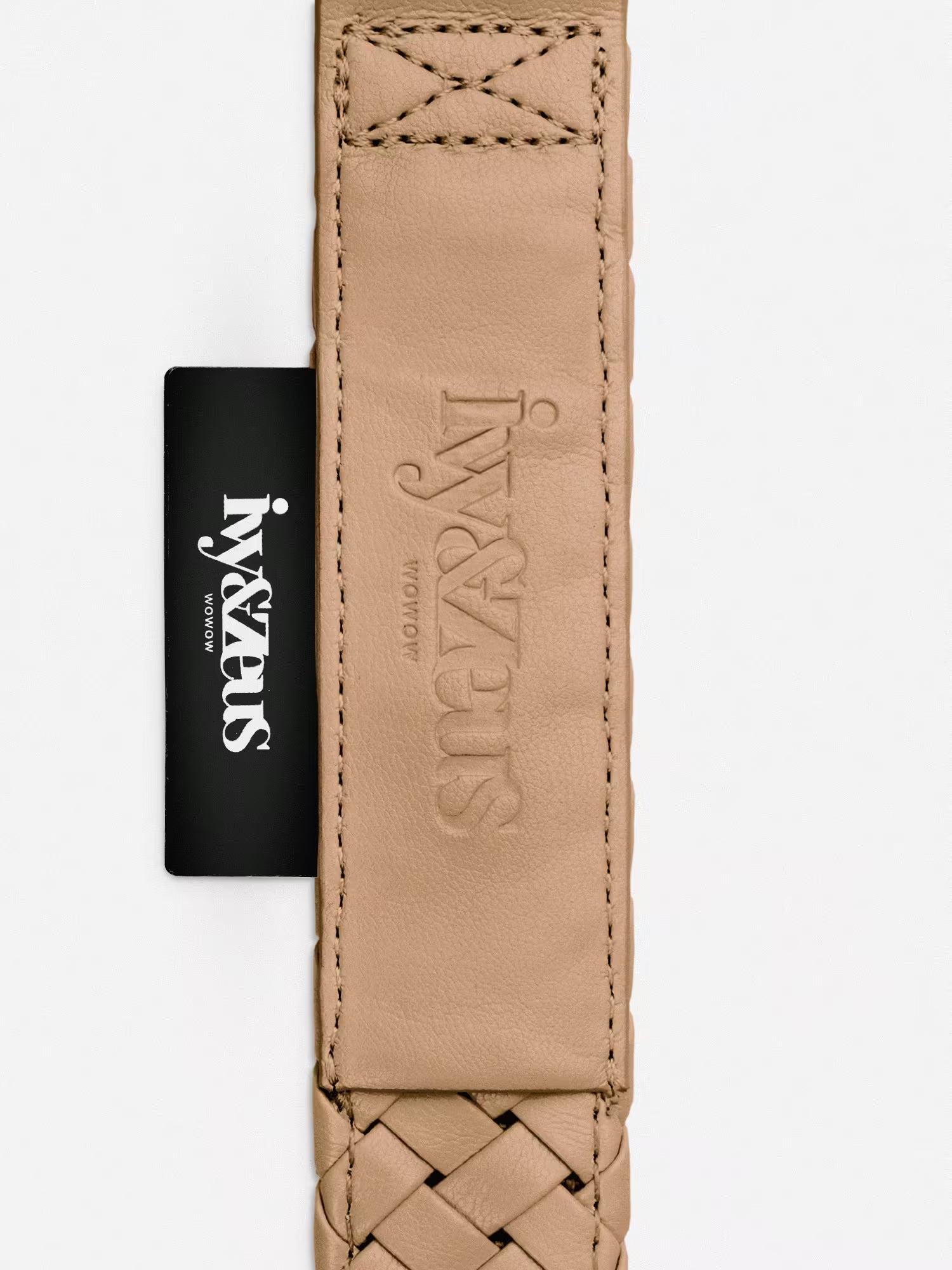 Handgeflochten & Limitiert: Halsband Safari in Beige