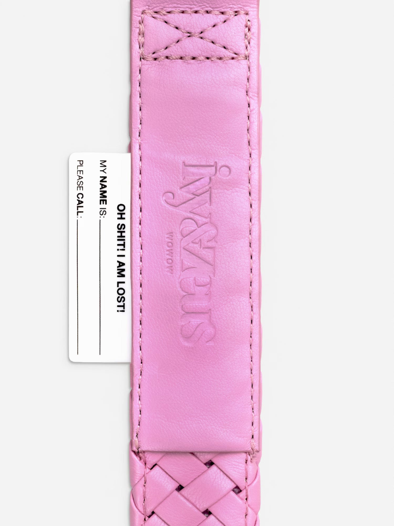 Handgeflochten & Limitiert: Halsband Daisy in Rosa