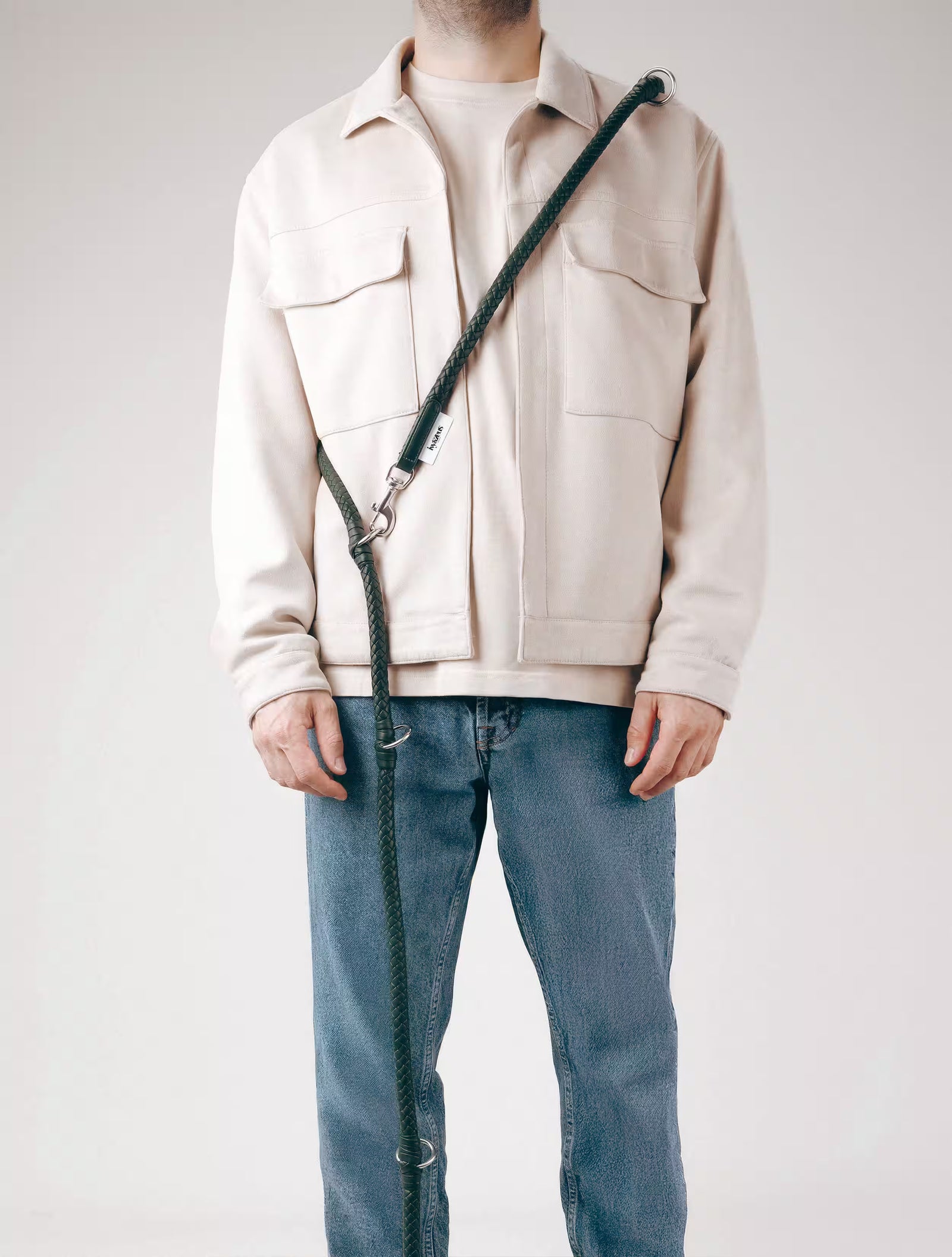 Refined Flexibility: The Forest Leash in Forest Green